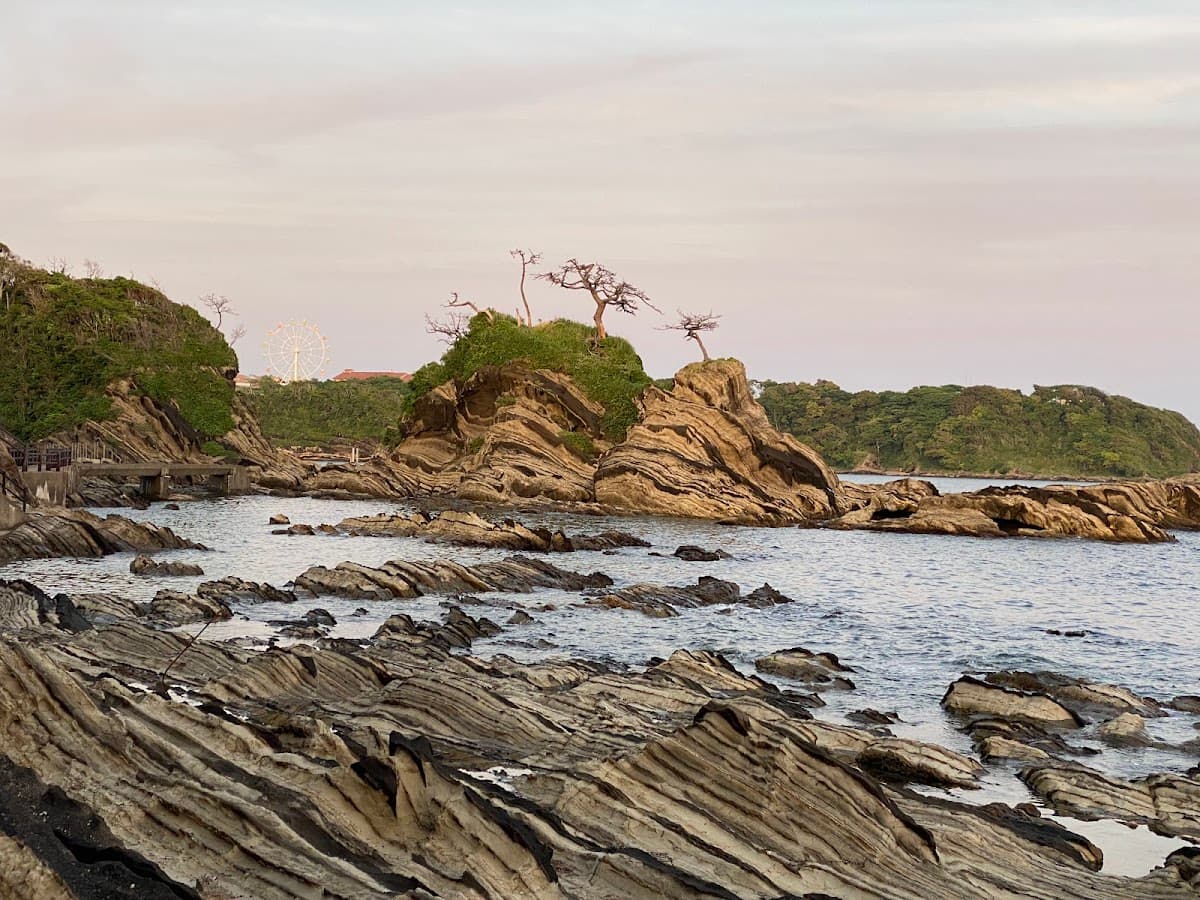 荒崎海岸 潮騒の道 夕日の絶景 の写真 5