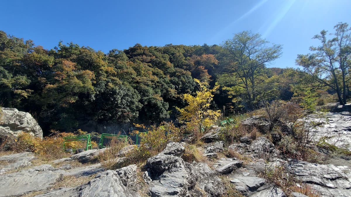 長瀞 岩畳と商店街の渓谷散歩