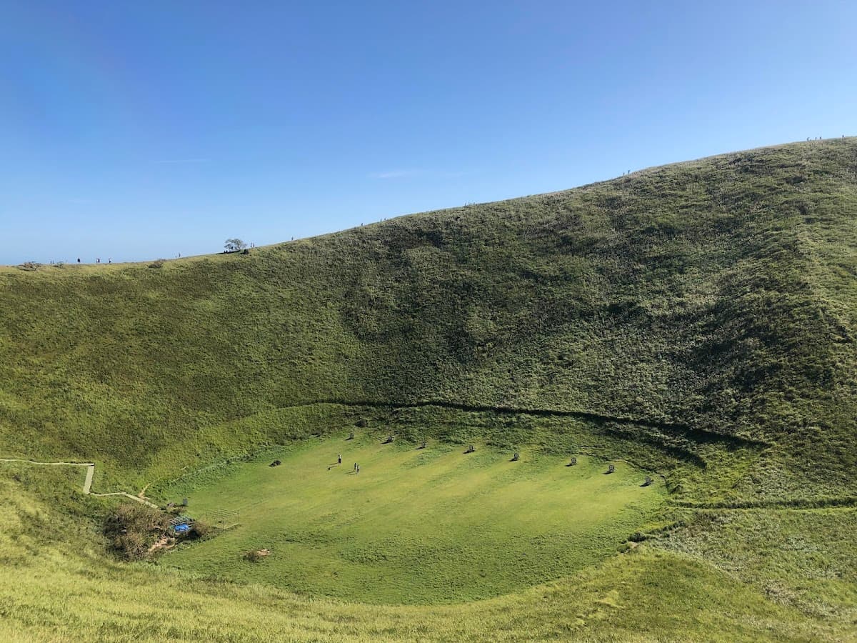 大室山 お鉢めぐり 360度パノラマ