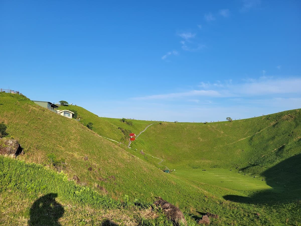 大室山 お鉢めぐり 360度パノラマ の写真 2