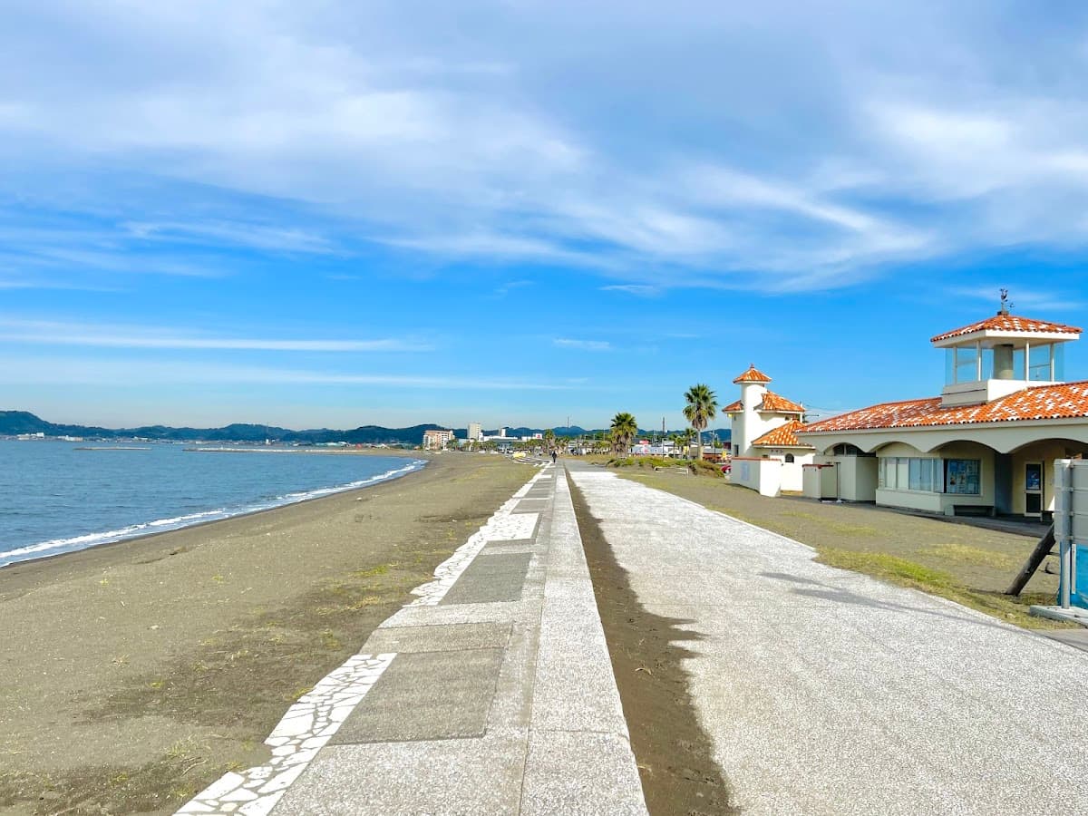 館山 北条海岸と城山公園 海と富士の散歩
