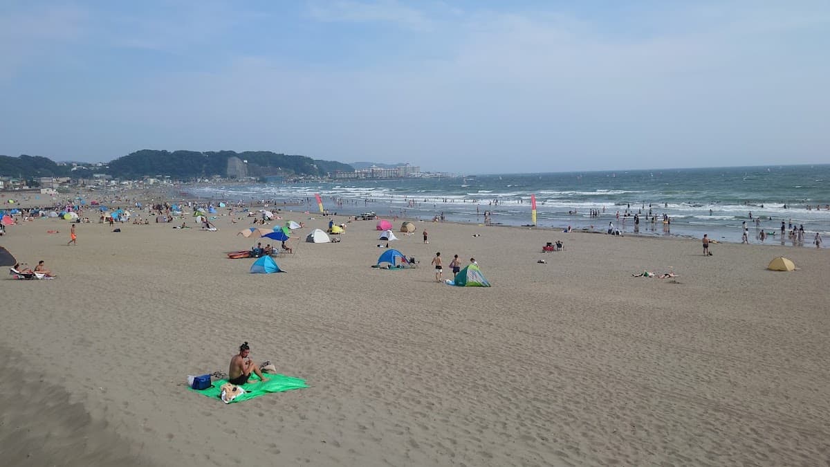 由比ガ浜〜稲村ヶ崎 海岸線サンセットウォーク